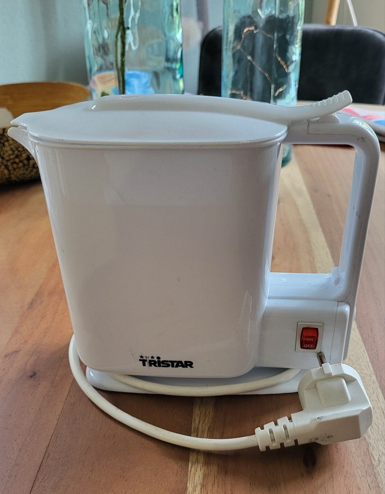 Tristar waterkoker, 1 tot 2 liter, Ophalen of Verzenden, Zo goed als nieuw