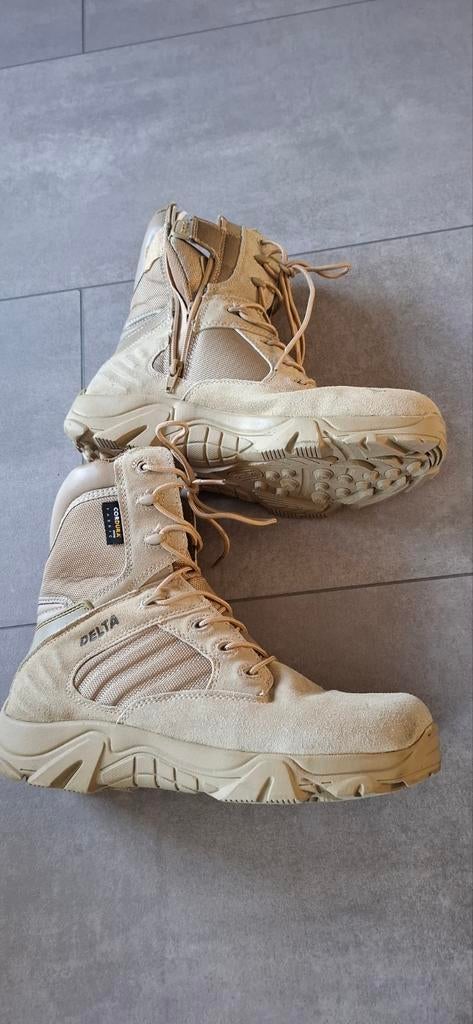 Delta veterboots militaire boots schoenen maat 45 igs, Overige kleuren, Boots, Delta, Ophalen of Verzenden