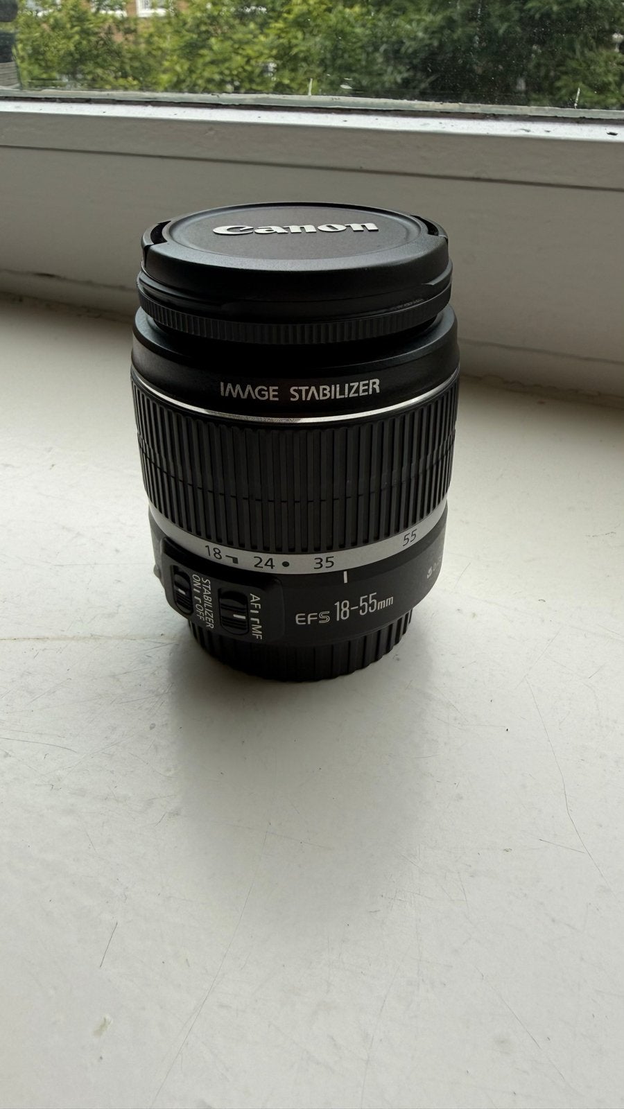 Canon Zoom Lens EF-S 18-55mm f/3.5-5.6 IS, Audio, Tv en Foto, Fotografie | Lenzen en Objectieven, Canon, Autofocus, Ophalen of Verzenden