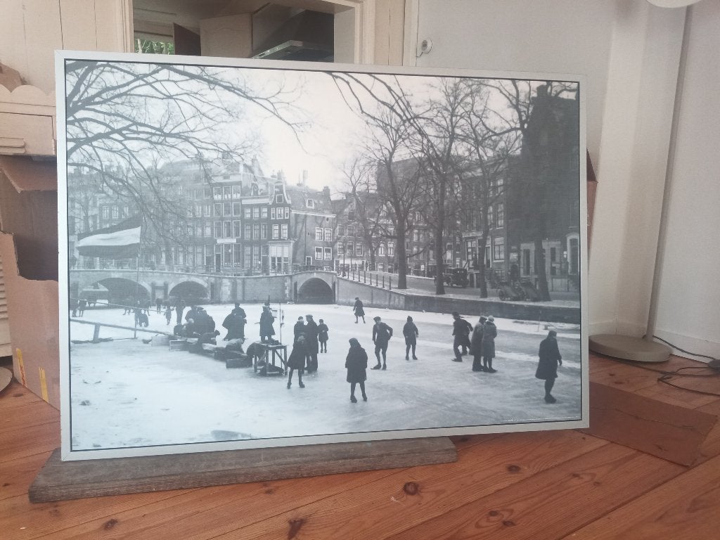 Ikea foto in lijst myrarp, Ophalen, 125 cm of meer, Zo goed als nieuw, Foto of Poster