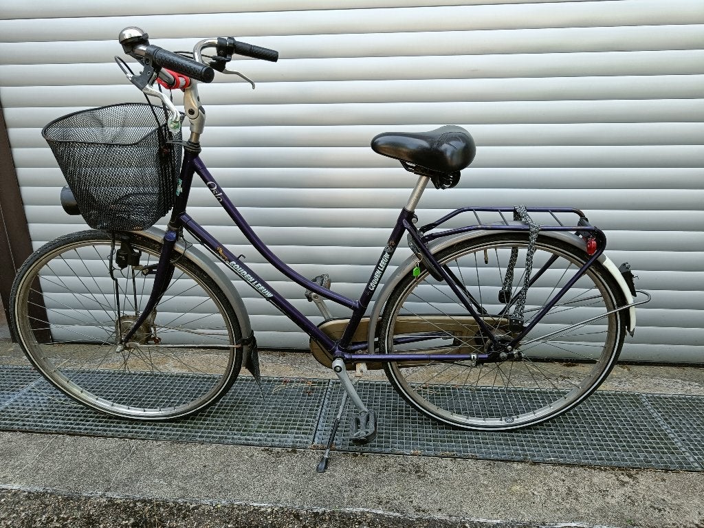 damesfiets, Fietsen en Brommers, Fietsen | Dames | Damesfietsen, Gebruikt, Versnellingen, Trommelrem, Ophalen