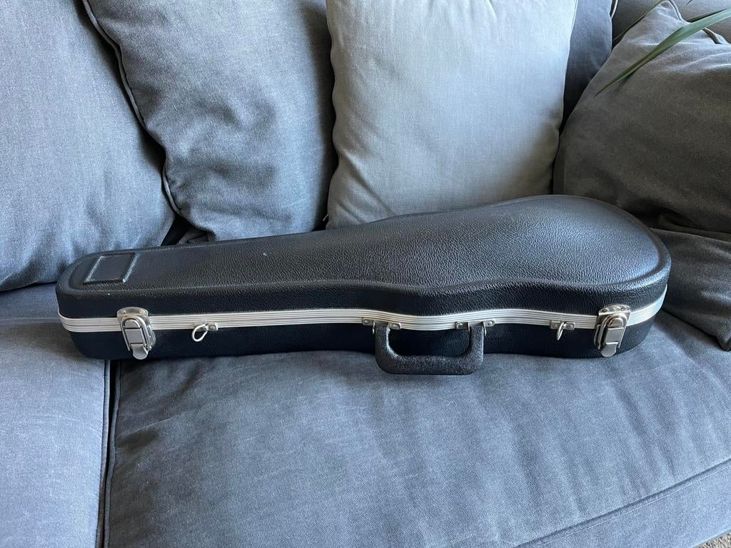 3/4 vioolkoffer vioolkist buitenkant hard kunststof, Ophalen of Verzenden, Gebruikt, 3/4-viool, Viool