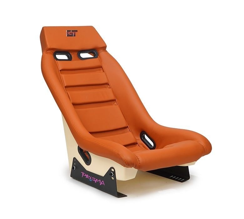 NRG Prisma GT Stardust Dulce de leche Bruin leder Kuipstoel, Ophalen of Verzenden
