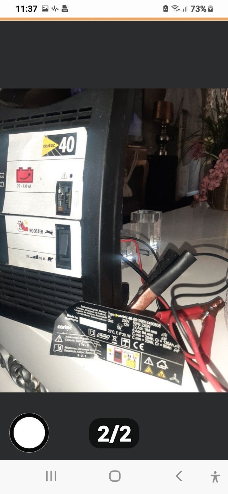 Cartech Acculader, Ophalen of Verzenden, Nieuw
