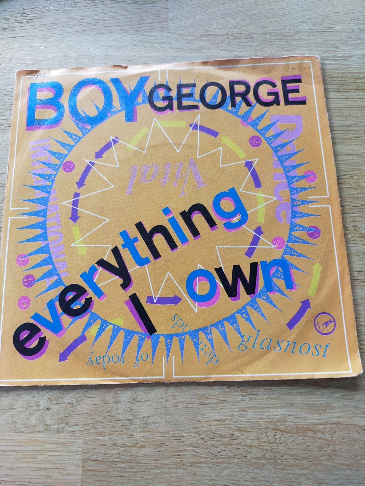 Boy George , everything i own, Ophalen of Verzenden, Zo goed als nieuw, Pop