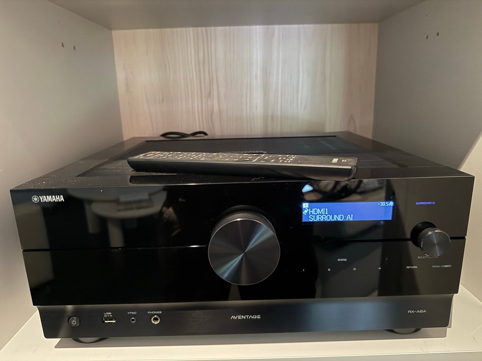 Yamaha RX-A6A AVENTAGE Receiver - Zo goed als nieuw, Overige systemen, Yamaha, Ophalen of Verzenden, Zo goed als nieuw