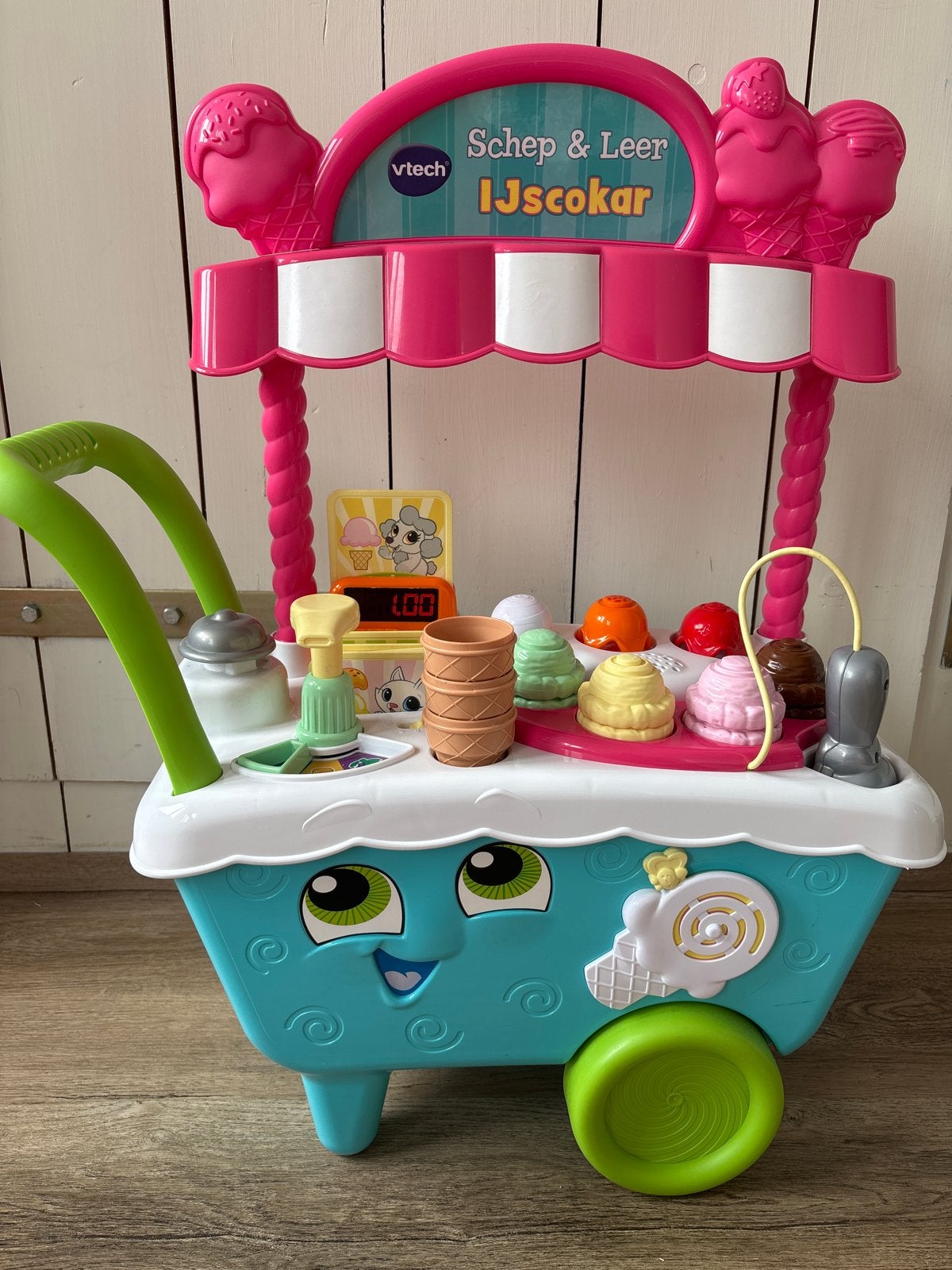 Vtech Schep & Leer IJscokar - Compleet, Ophalen, Gebruikt, Overige typen, Met geluid