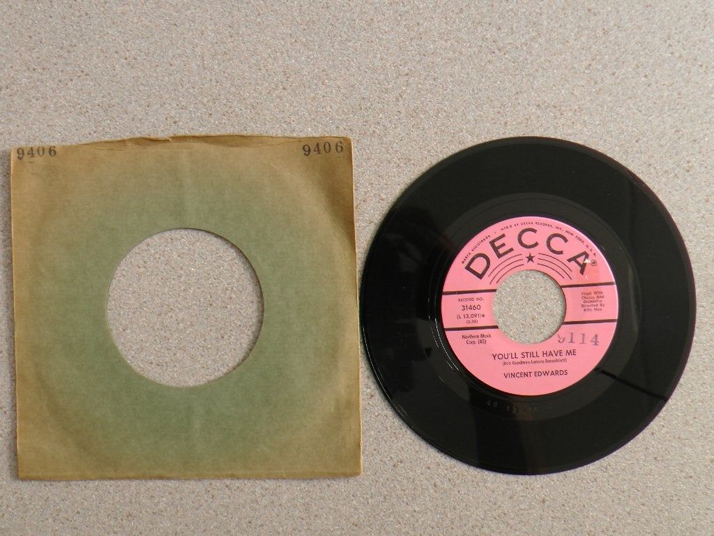 Vincent Edwards - To kill a mocking bird, Ophalen of Verzenden, Gebruikt, 7 inch, Pop
