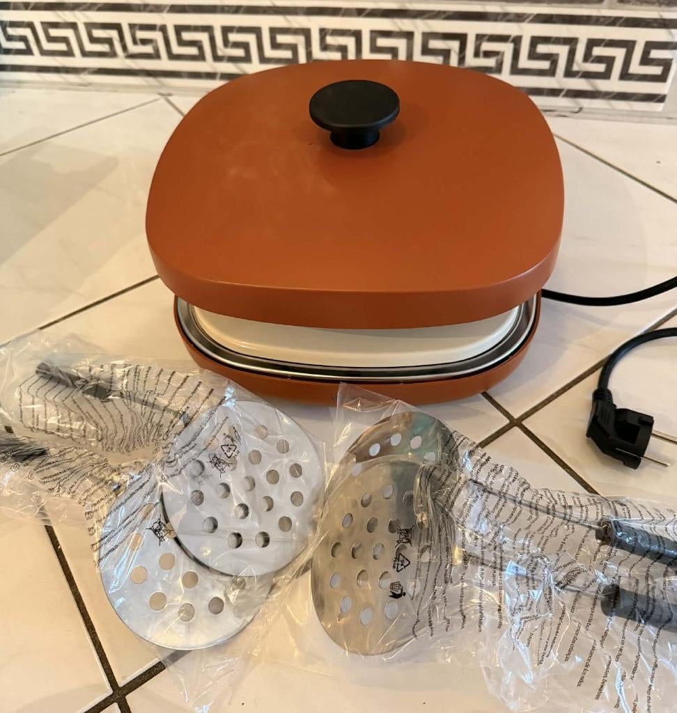 Tristar PD-3854 Pizza Maker – Voor 4 personen, Ophalen, 4 kookzones, Zo goed als nieuw, Vrijstaand