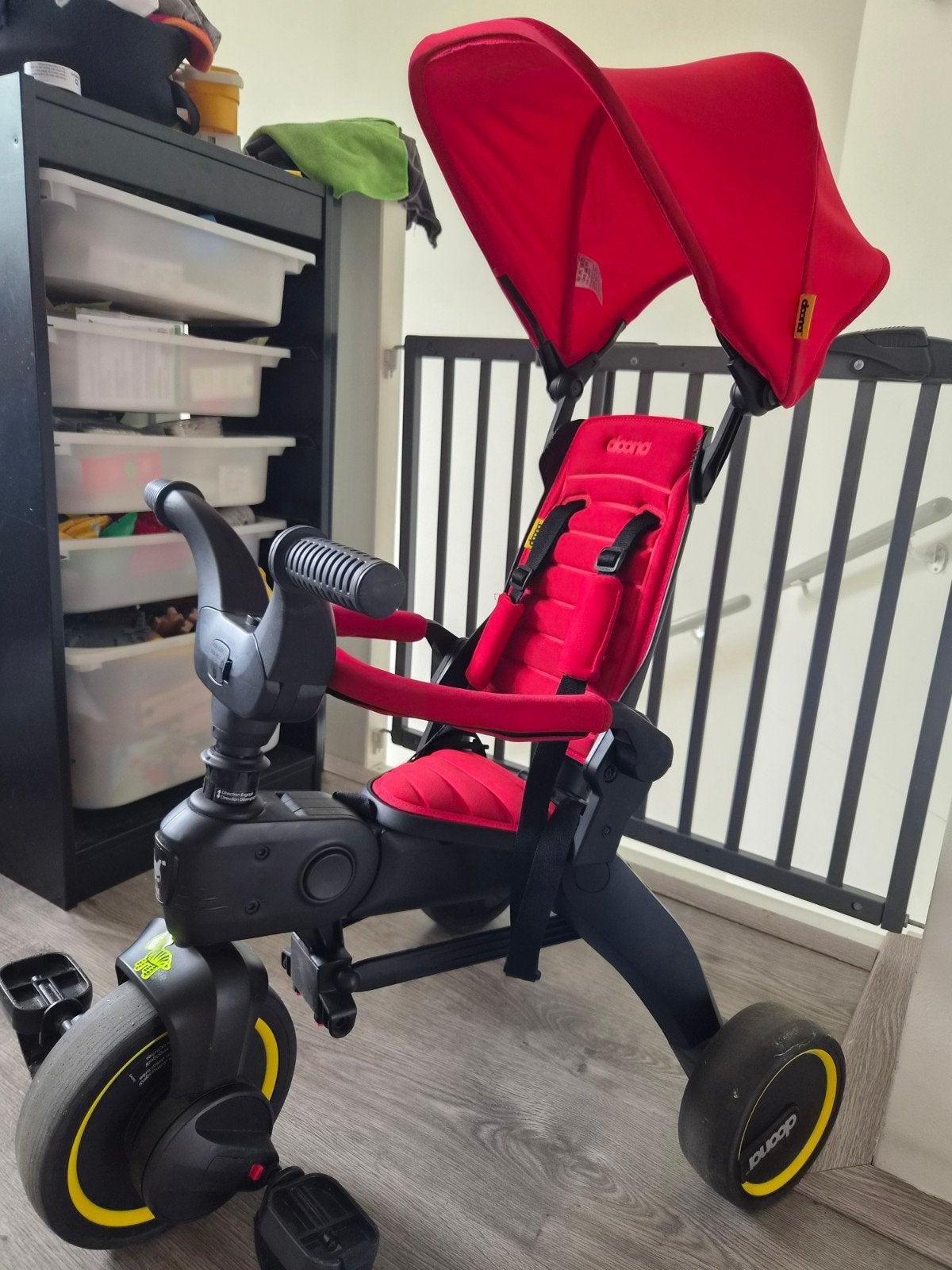 Deze Doona Liki Trike S3, Fietsen en Brommers, Ophalen, Zo goed als nieuw, Doona liki, Duwstang