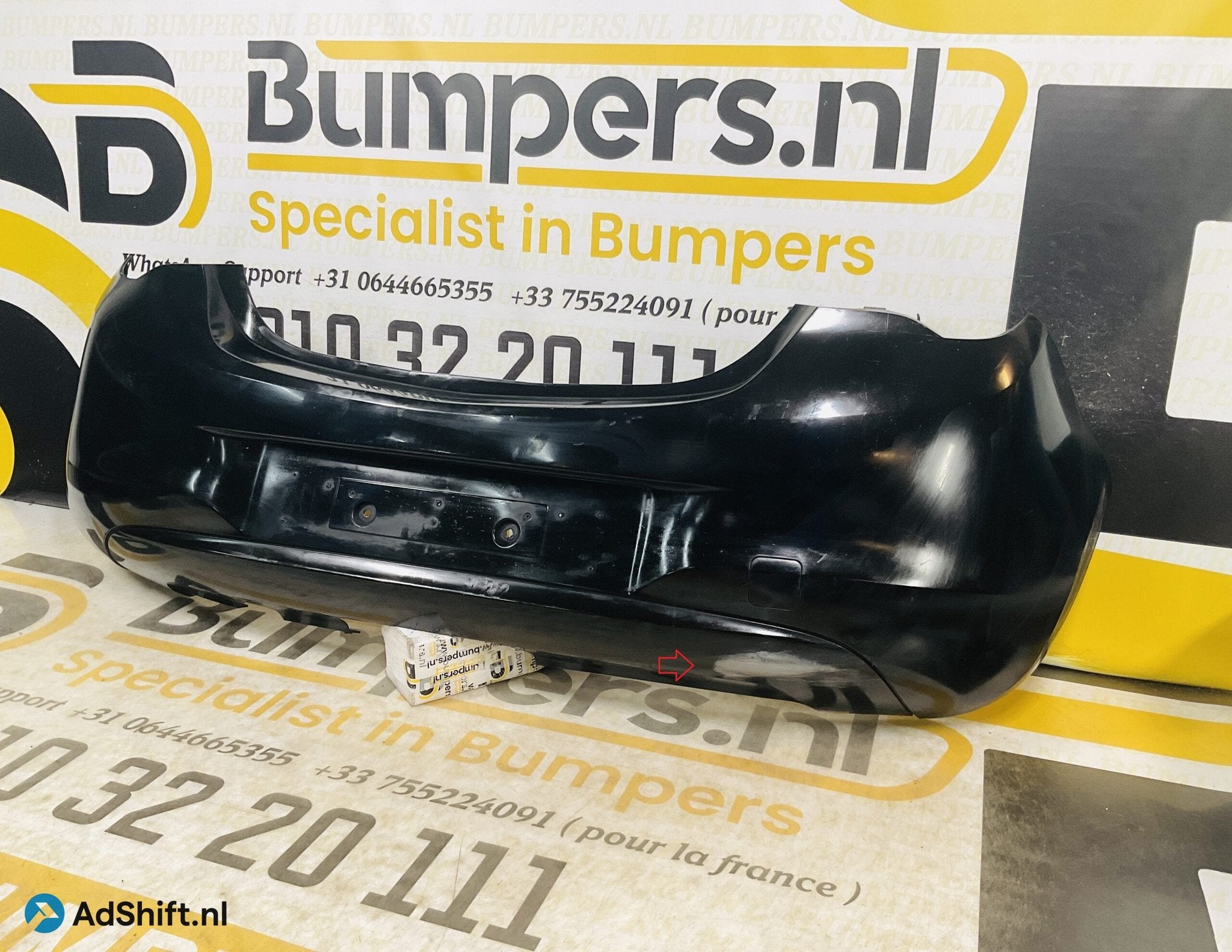 Bumper Opel Corsa E 2014-2019 Achter Bumper 1-F8-7456R, Bumper