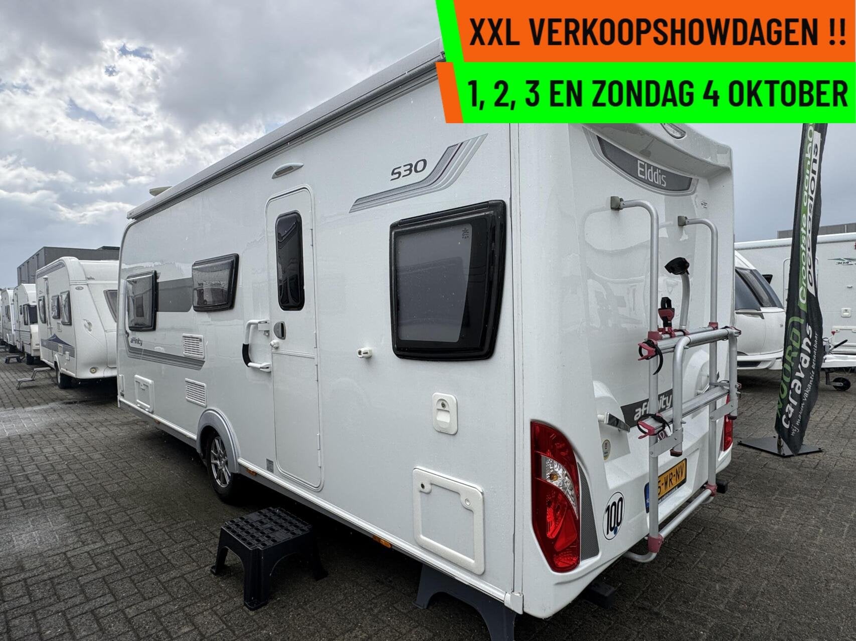 ELDDIS - XXL VERKOOPSHOW 24,25,26 & 27 SEPT. 10-17 UUR, Elddis, 7 tot 8 meter, Bedrijf, Treinzit
