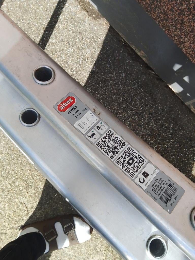 Altrex Rookie 2x14 Sport Ladder - Gebruikt, Ophalen of Verzenden