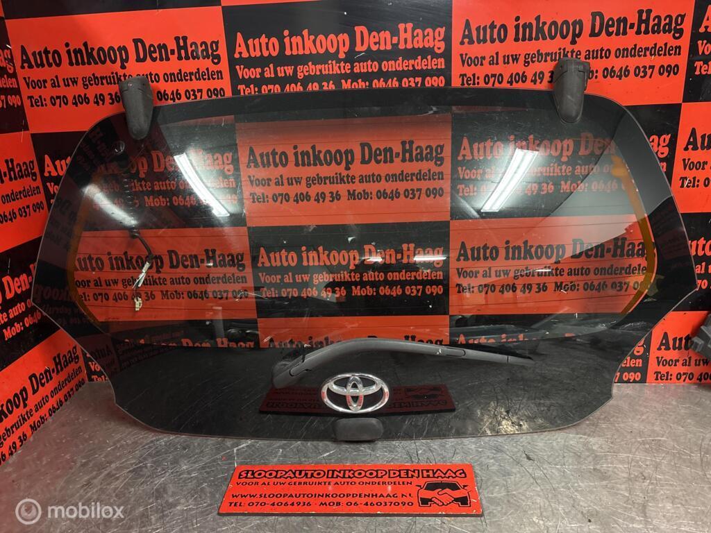 Toyota Aygo I ('05-'14) Achterruit | Achterklep |, Gebruikt, Toyota, Ophalen of Verzenden, Toyota