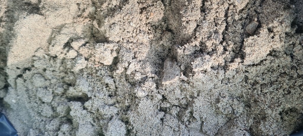 Witte zand, Tuin en Terras, Zand, Zo goed als nieuw, Straatzand, Ophalen