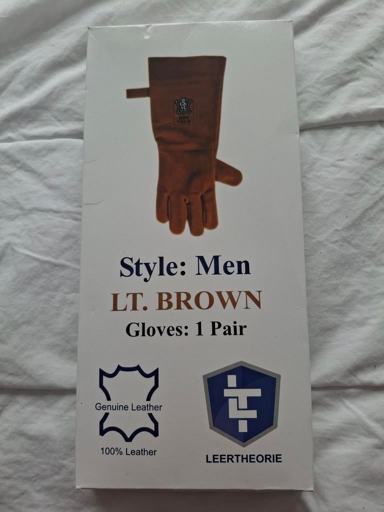 Nieuw- BBQ handschoenen bruin/ zwart, Ophalen of Verzenden, Nieuw