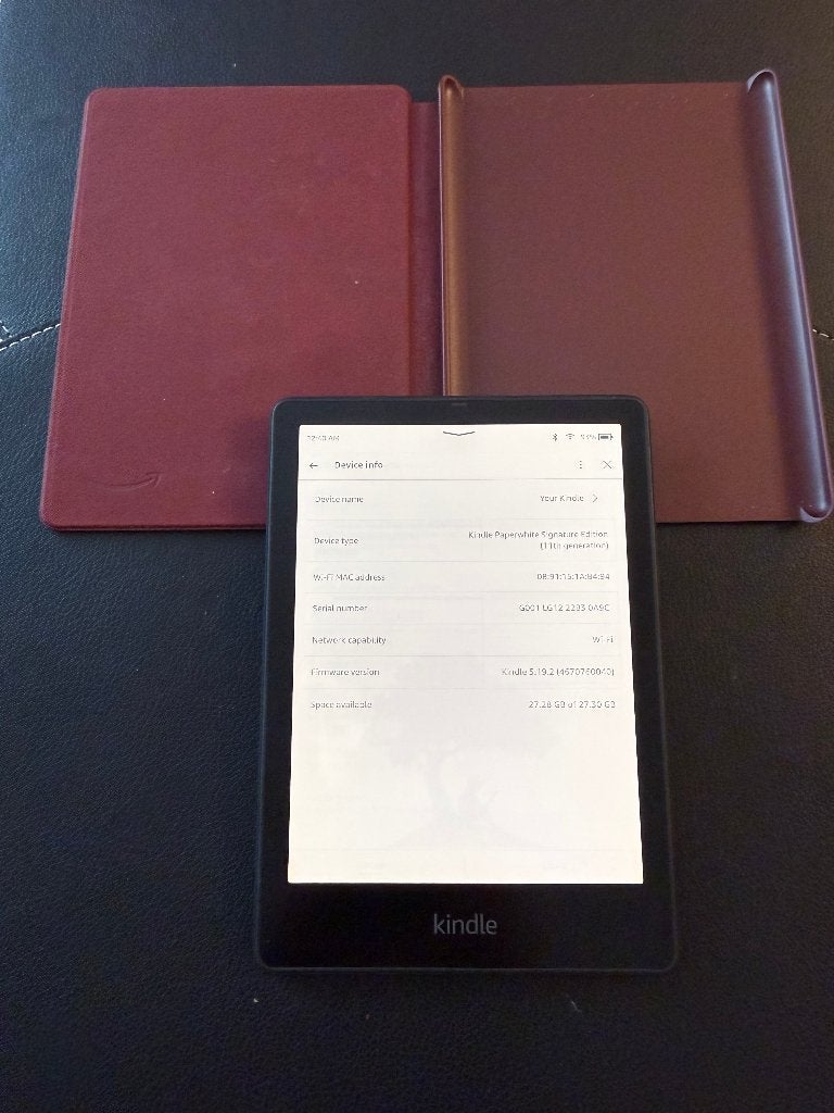 Amazon Kindle Paperwhite 11th.gen Signature Edition 32GB, Computers en Software, E-readers, Gebruikt, Amazon Kindle, Ophalen of Verzenden