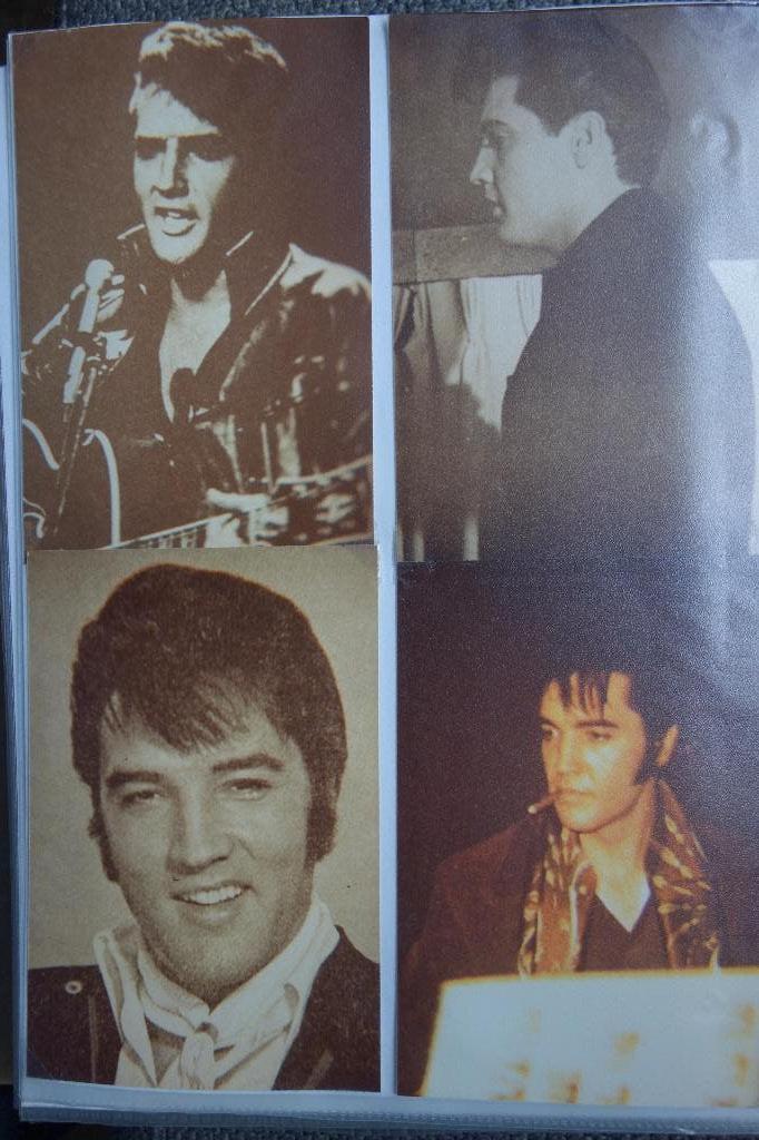 Elvis Presley foto’s 4 maal, Verzenden, Zo goed als nieuw, Foto of Kaart