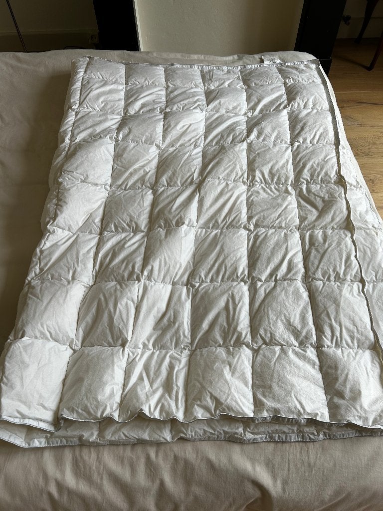 donzen dekbed, Ophalen, Eenpersoons, Wit, Deken of Dekbed