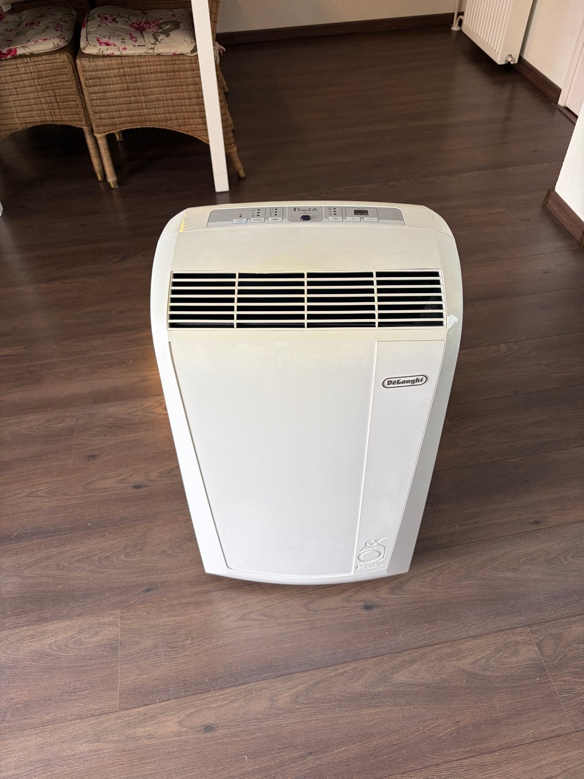 De'Longhi PAC N82 ECO Mobiele Airco - Complete Set, Witgoed en Apparatuur, Airco's, Ophalen, Zo goed als nieuw, Koelen en Ontvochtigen