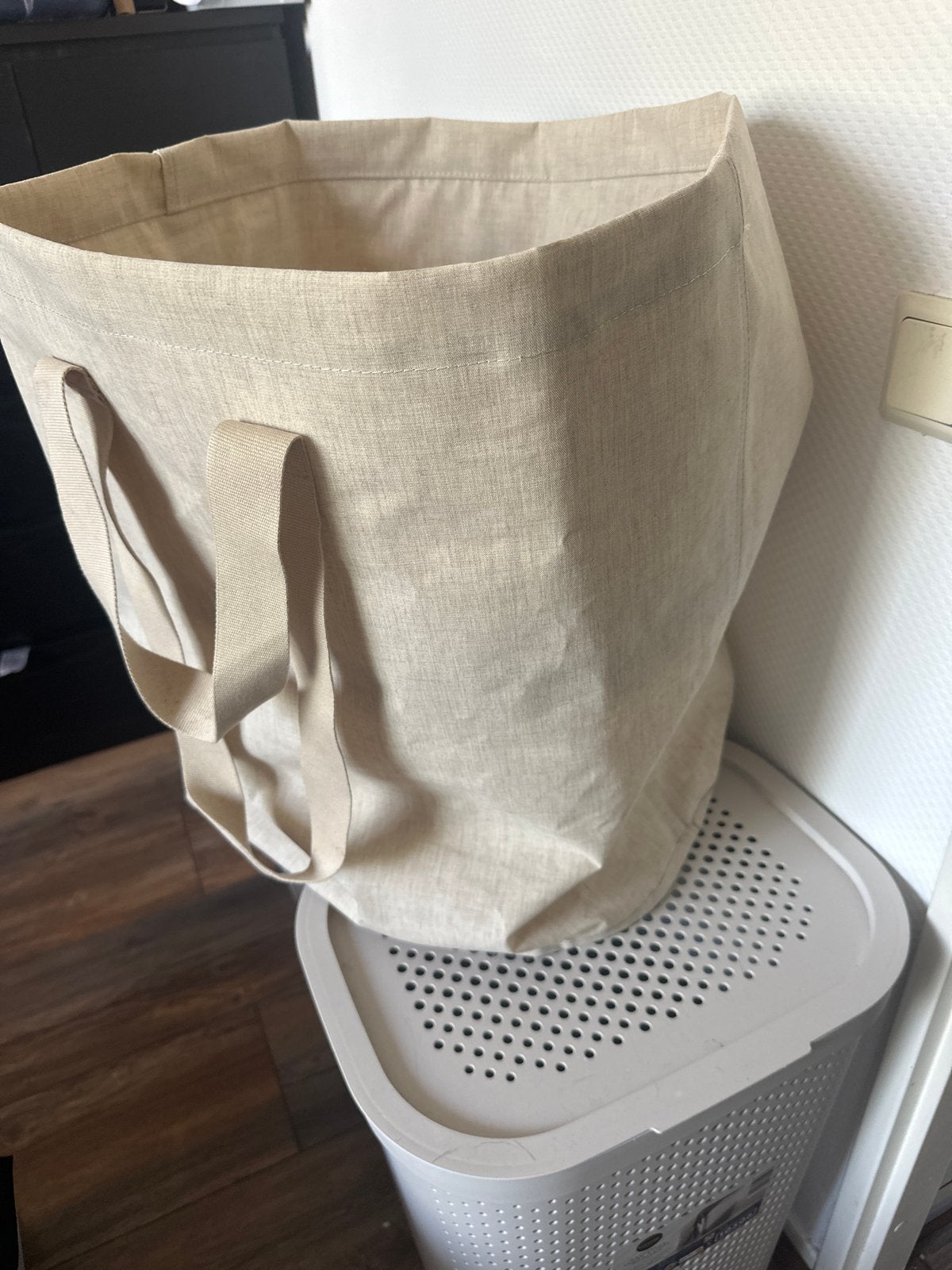 3 stuks IKEA Purrpningla 100L Waszak - Beige, Huis en Inrichting, Ophalen, Zo goed als nieuw
