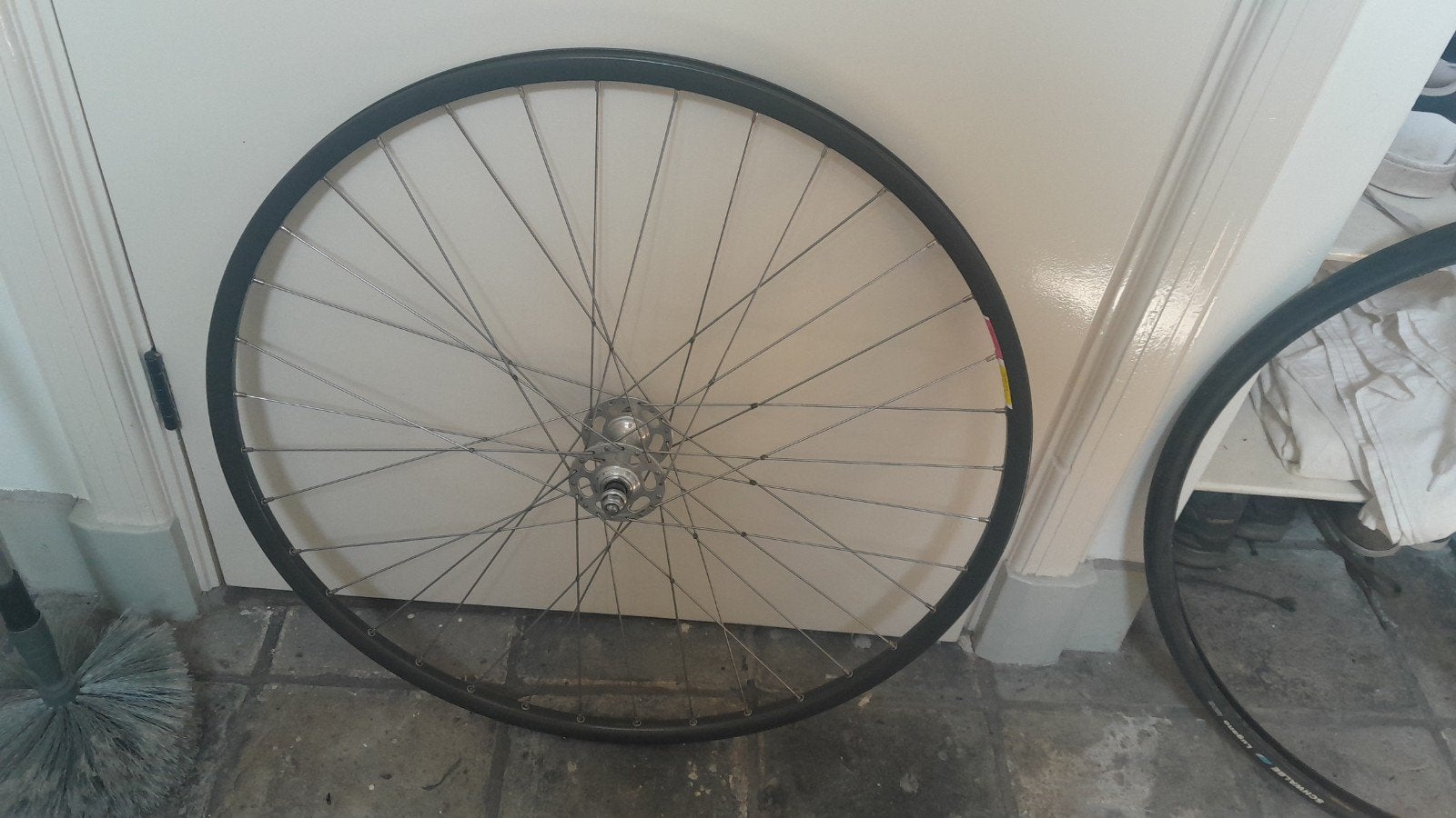 Retro campagnolo pista voorwiel draadband, Wiel, Gebruikt, Campagnolo, Ophalen of Verzenden
