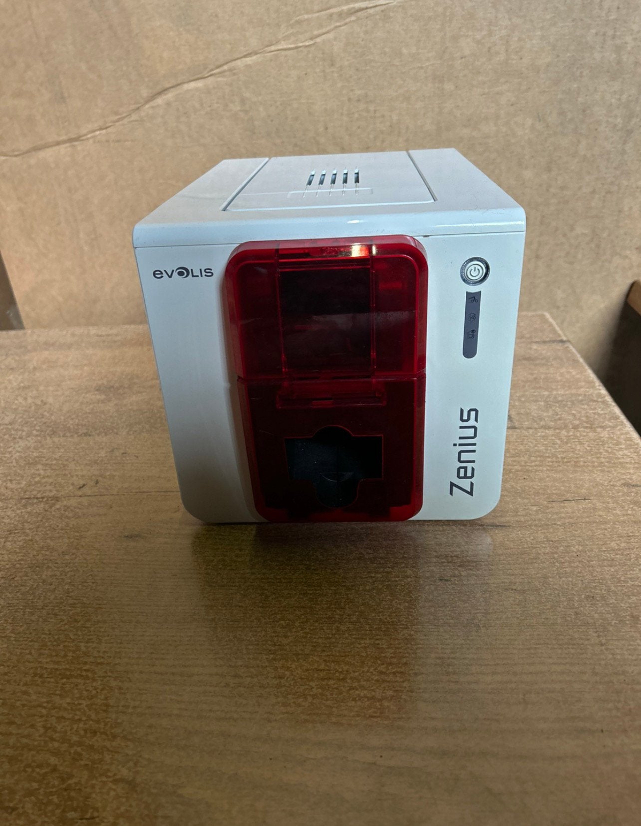 Evolis kaartprinter Zenius Rood, Ophalen, Zo goed als nieuw, Overige typen