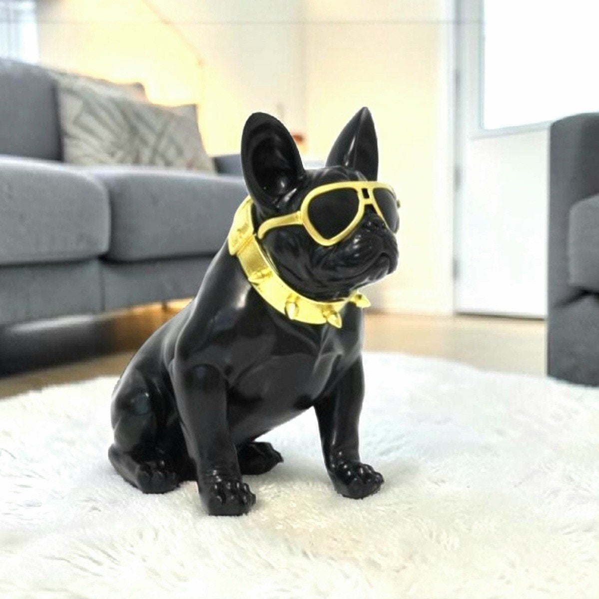 Honden beelden huisdier Franse Bulldog, poezen katten, Verzamelen, Verzenden, Nieuw, Hond of Kat, Beeldje of Figuurtje