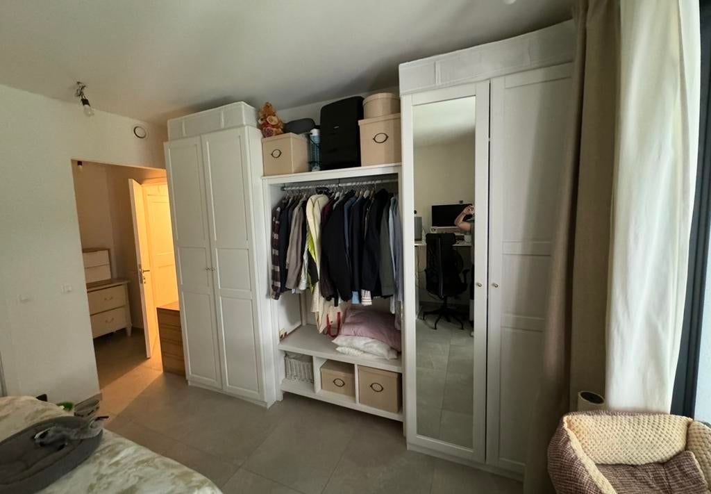Wardrobes for Sale.IKEA HEMNES (Open) & PAX TYSSDAL (Closed), Ophalen, 200 cm of meer, 150 tot 200 cm, Zo goed als nieuw