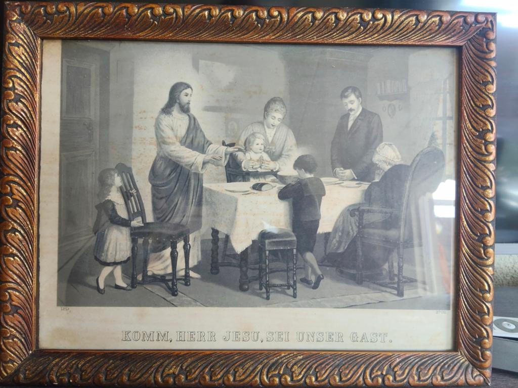 Te koop oude prent in lijst, Ophalen of Verzenden
