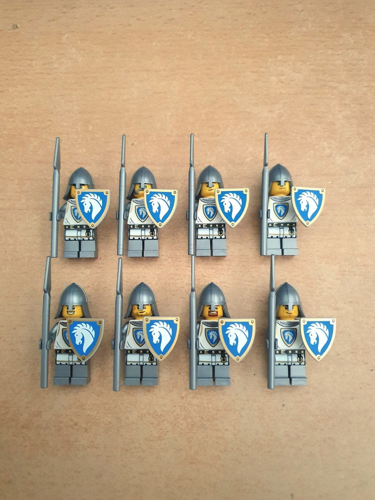 Lego Castle Medieval Horse Knights Ridders Minifiguren, Verzenden, Lego