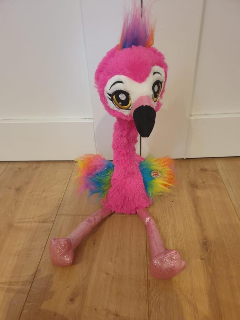 Zuru Pets alive flamingo robot knuffel, Ophalen, Zo goed als nieuw, Overige typen