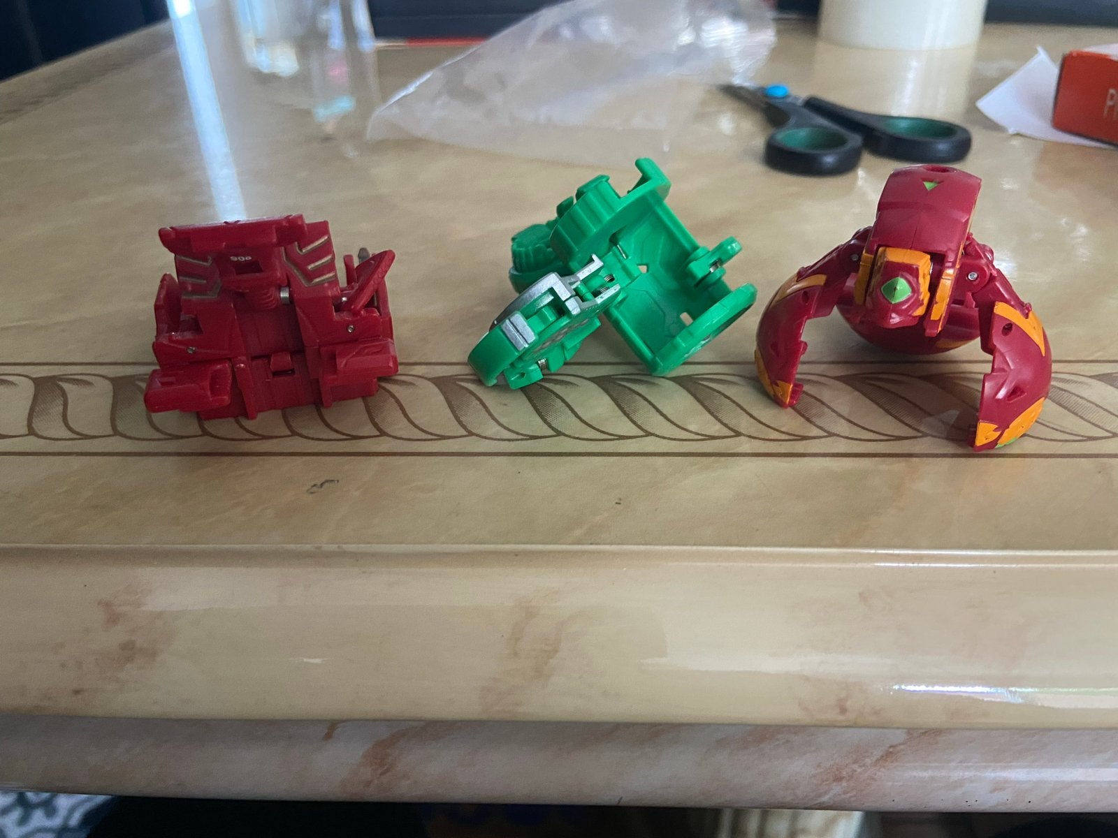 Bakugan speelgoed set - 3 stuks, Ophalen of Verzenden, Gebruikt, Jongen of Meisje