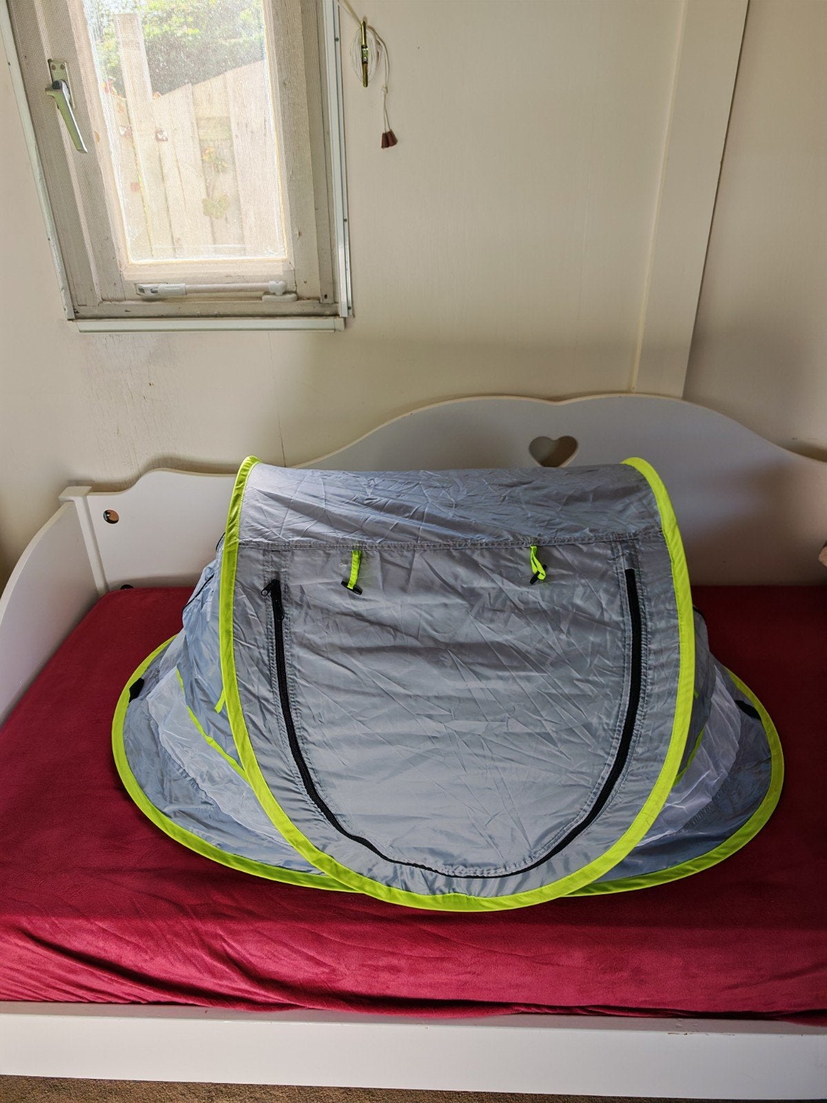 Pop-up reisbedje/tentje voor baby's en peuters, Ophalen, Zo goed als nieuw, Tot en met 2