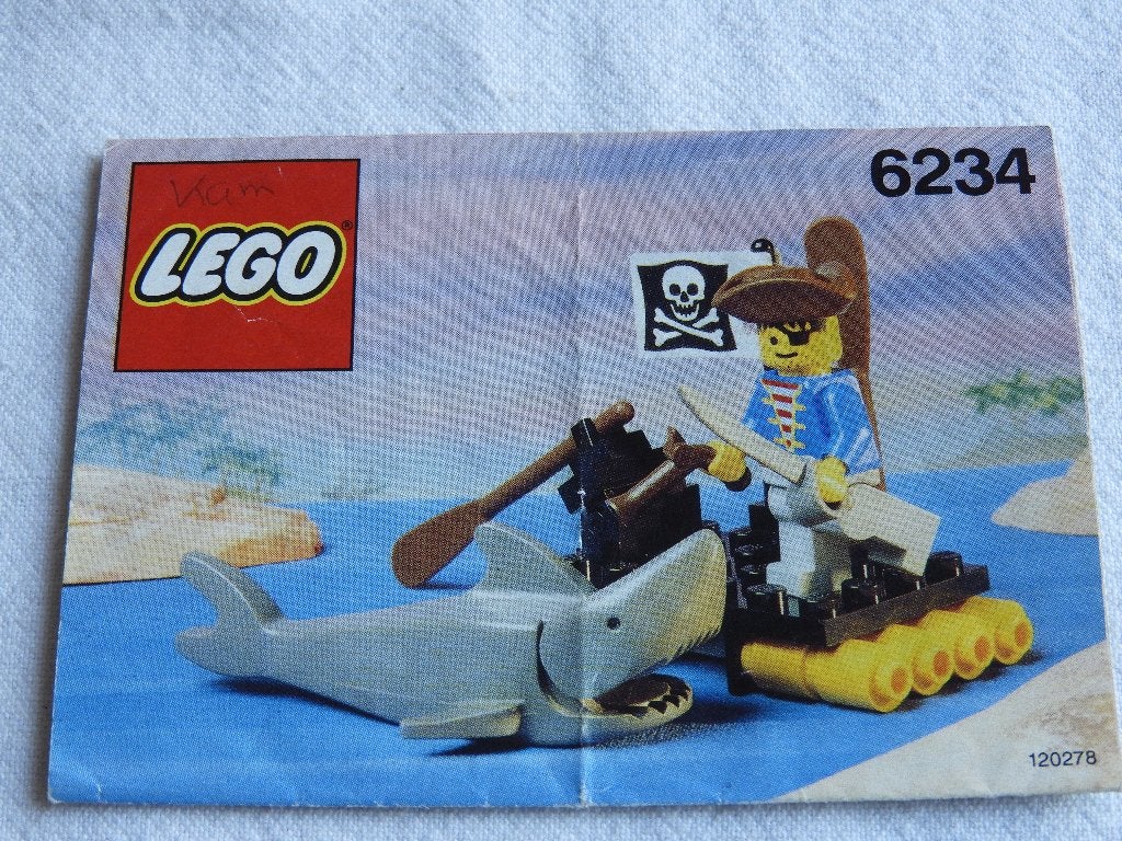 Lego 6234 Vintage Renegade's Raft, Gebruikt, Overige thema's, Lego, Ophalen of Verzenden