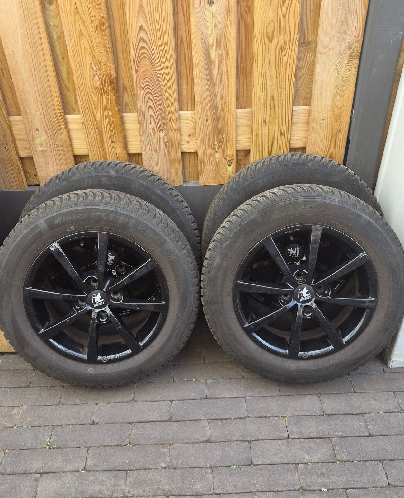 Nette 15" IT Wheels winterset 4x100, Ophalen, 15 inch, Banden en Velgen, 185 mm