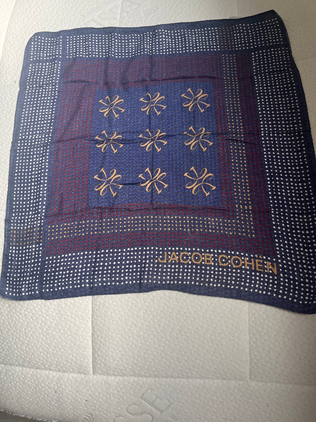 Jacob Cohen Pochet - Blauw/Rood met Patroon, Ophalen of Verzenden, Nieuw