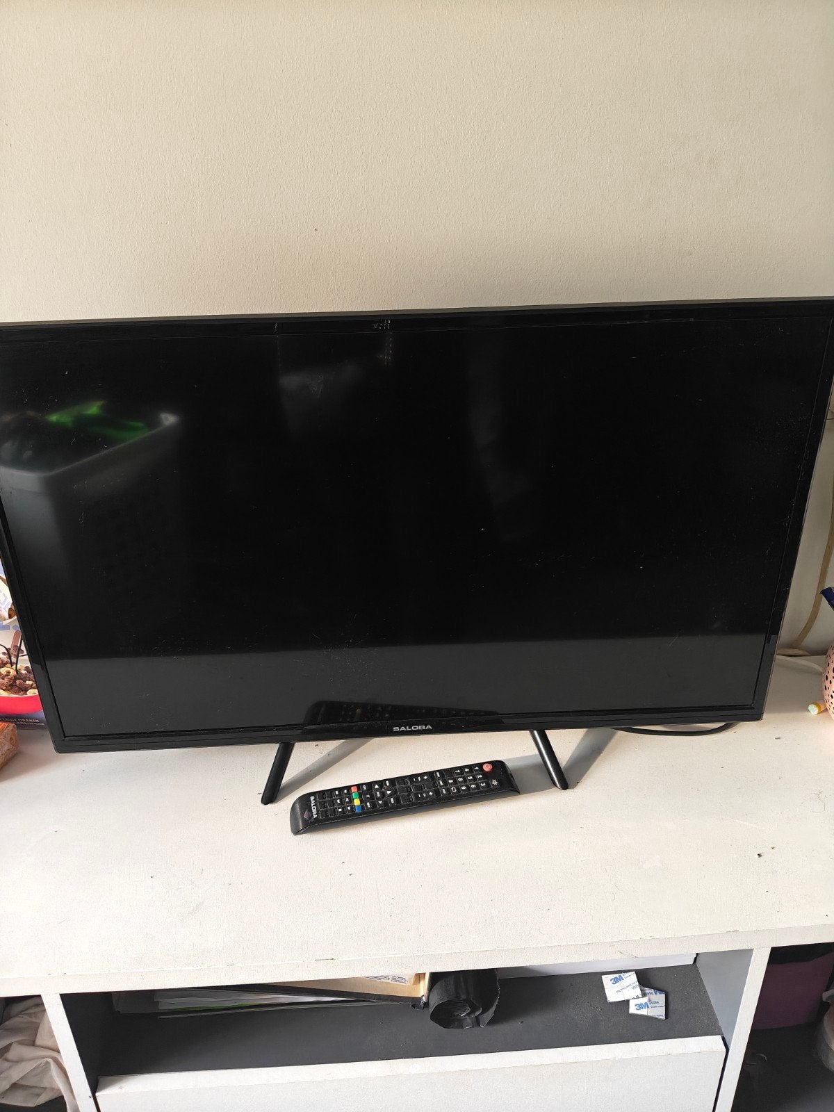 salora tv, 50 Hz, Zo goed als nieuw, 100 cm of meer, Ophalen