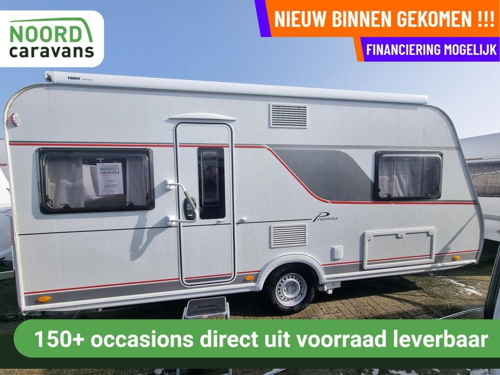 Buerstner Premio 455 TS MOVER + CASS LUIFEL + FRANSBED, Caravans en Kamperen, Caravans, Mover, Rondzit, Bedrijf, Bürstner