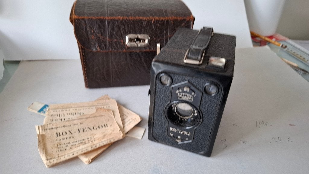 Zeiss Ikon box tengor, Ophalen of Verzenden, Gebruikt, Compact, Overige Merken