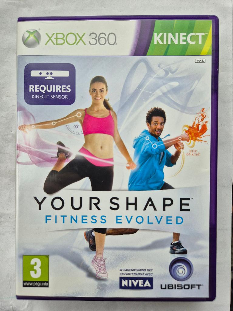 YOUR SHAPE fitness evolved, Gebruikt, 1 speler, Racen en Vliegen, Ophalen of Verzenden
