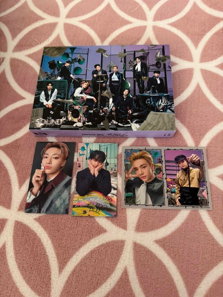 Stray Kids The Sound Japan Album CD Limited Edition A, Ophalen of Verzenden, Zo goed als nieuw, Foto of Kaart
