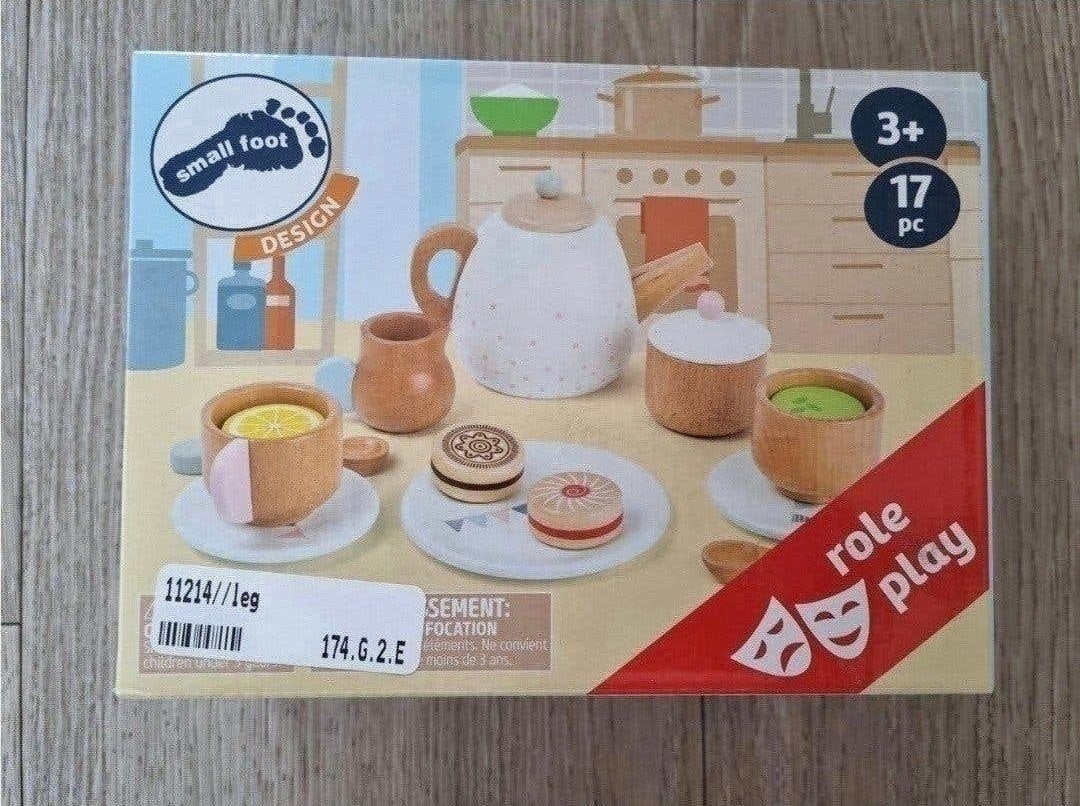 Small foot theeset thee service hout keukenbenodigdheden

He, Ophalen of Verzenden, Nieuw, Hout, Speelkeuken-accessoire