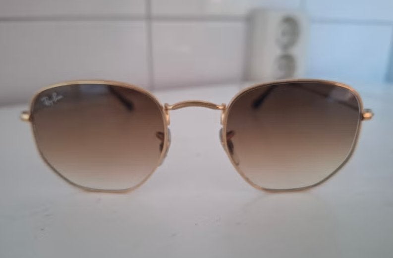 Ray Ban zonnebril te koop aangeboden!, Ophalen, Gebruikt, Zonnebril, Bruin