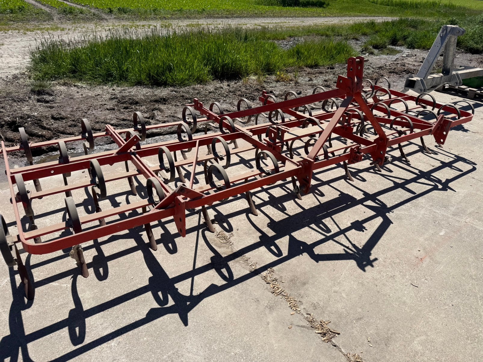 Triltand cultivator 4m, Ophalen, Grondbewerking
