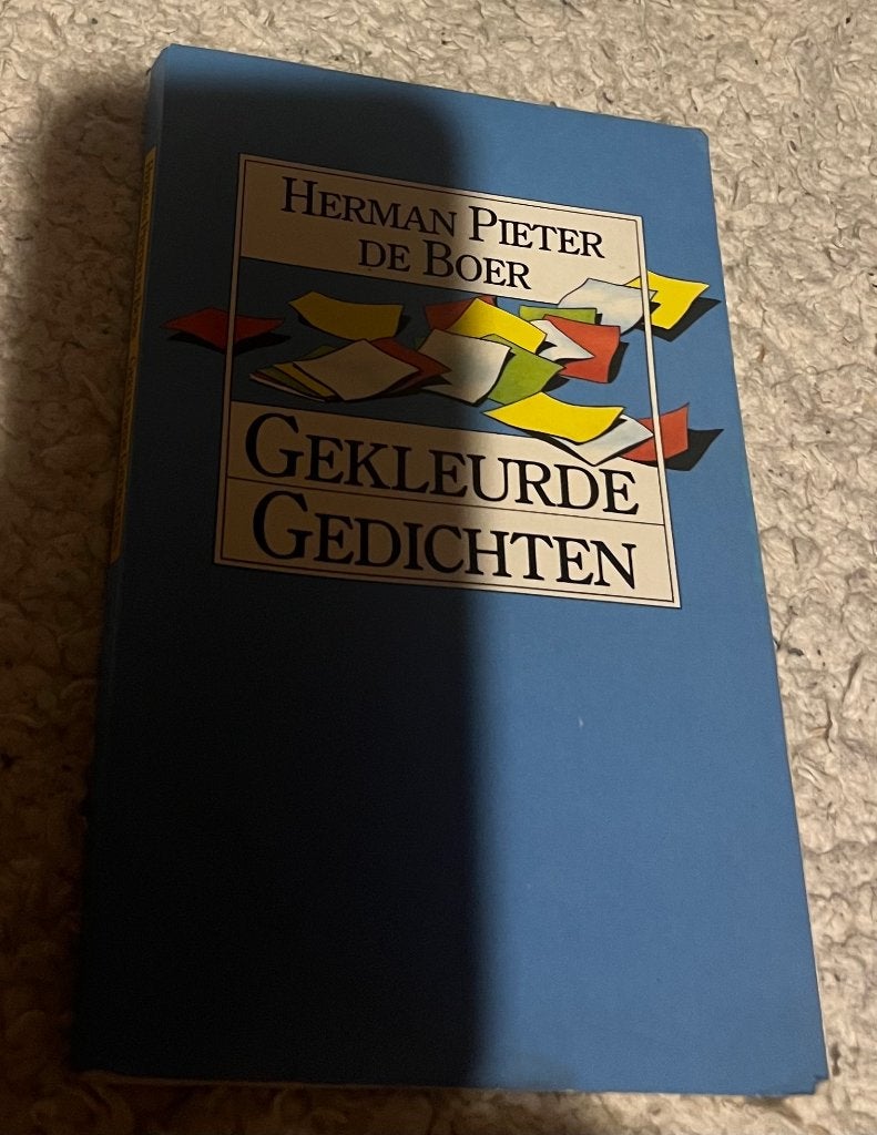 Gekleurde gedichten, Ophalen, Gelezen, Herman Pieter de Boer, Eén auteur