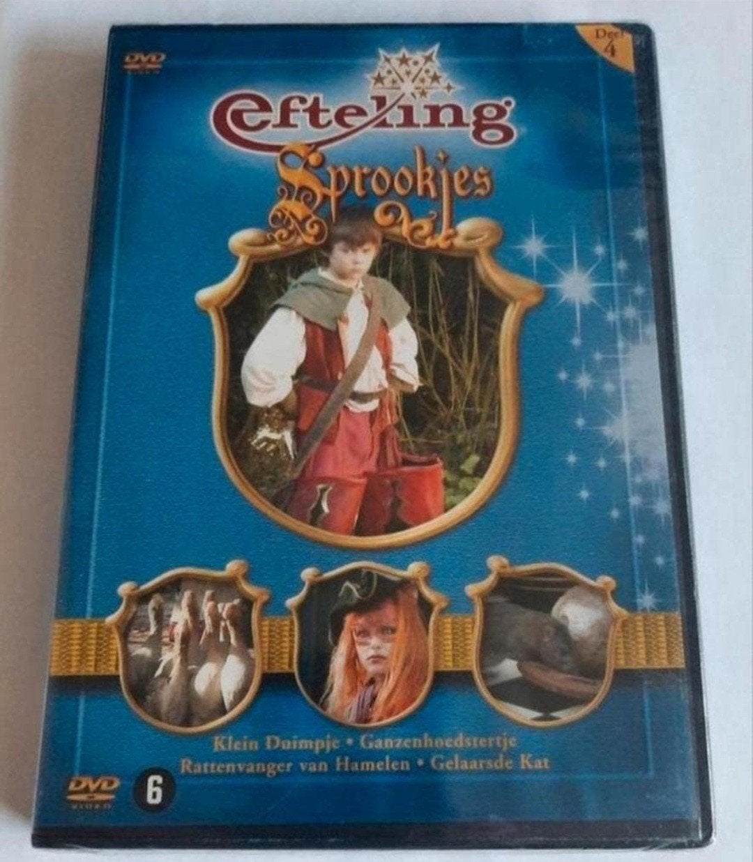 Efteling Sprookjes deel 4 DVD NIEUW! 2007, Verzamelen, Efteling, Ophalen of Verzenden, Nieuw, Overige typen