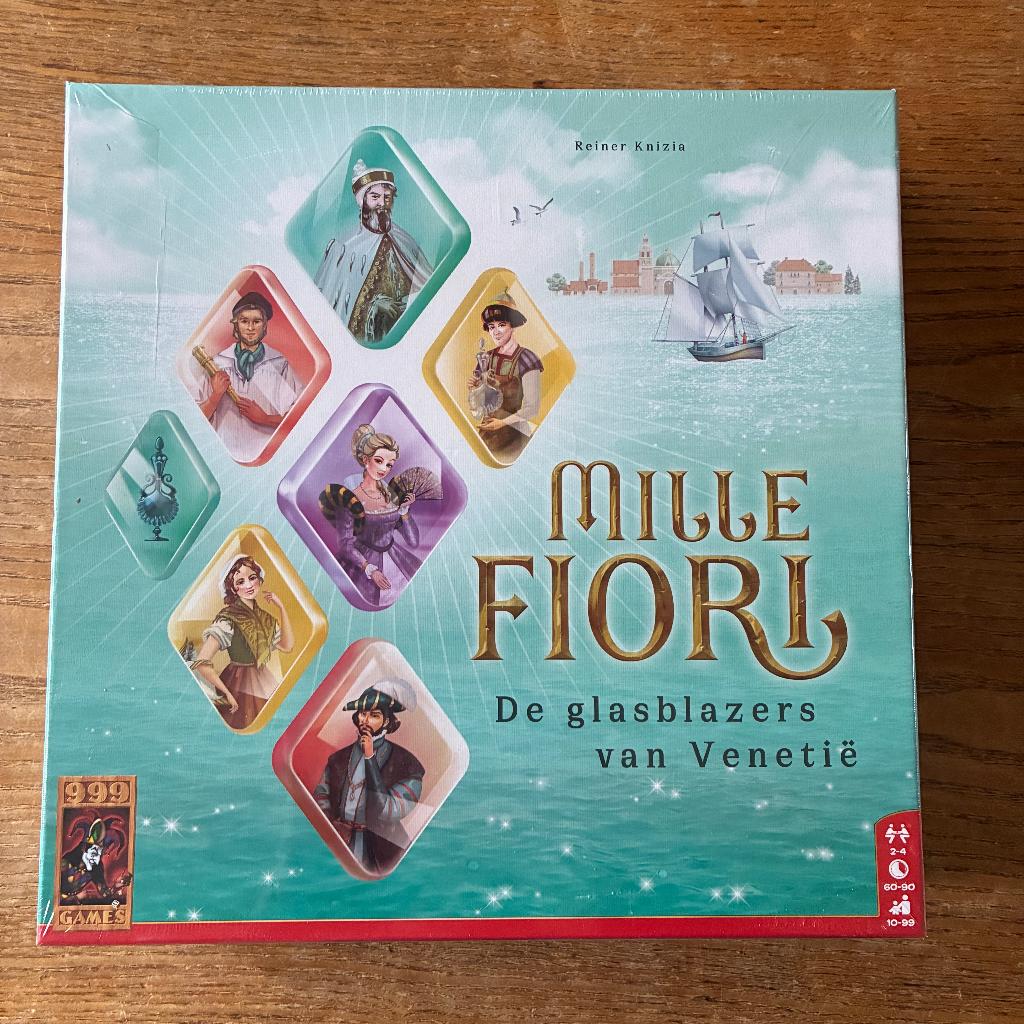 999 Games - Mille Fiori (voor 2-4 spelers, 10+jaar) nieuw, Hobby en Vrije tijd, Gezelschapsspellen | Bordspellen, Een of twee spelers