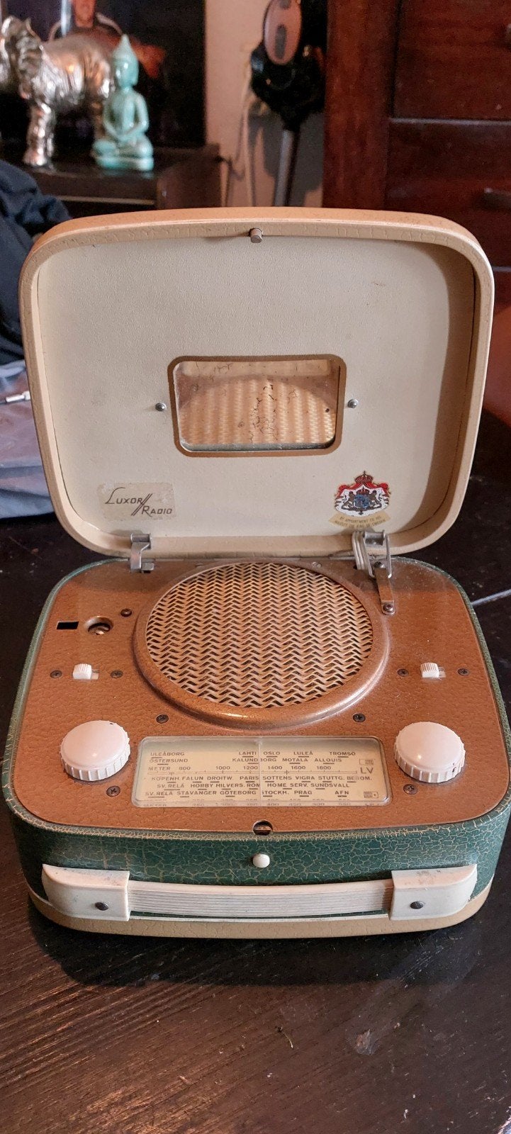 GEVRAAGD: Vintage Luxor WB26 Radio - Draagbare radio, Ophalen, Gebruikt, Radio
