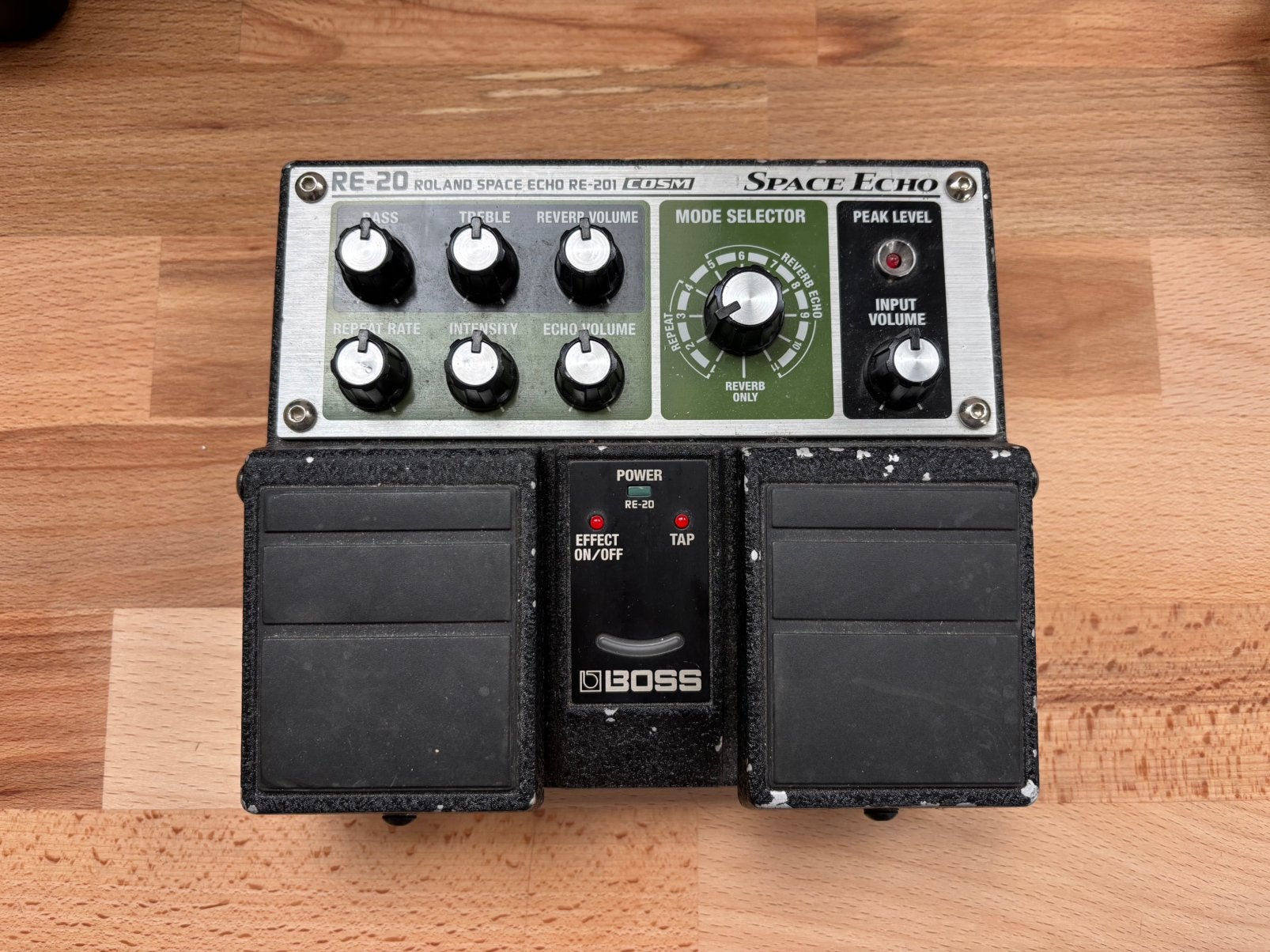 Boss Space Echo RE-20, Ophalen, Gebruikt, Delay of Echo